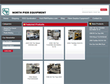 Tablet Screenshot of pnausedequipment.com